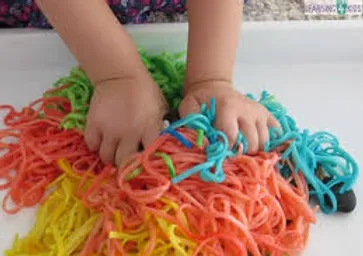 Rainbow Spaghetti